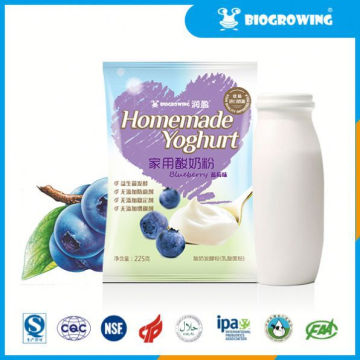blueberry taste acidophilus yogurt smoothie